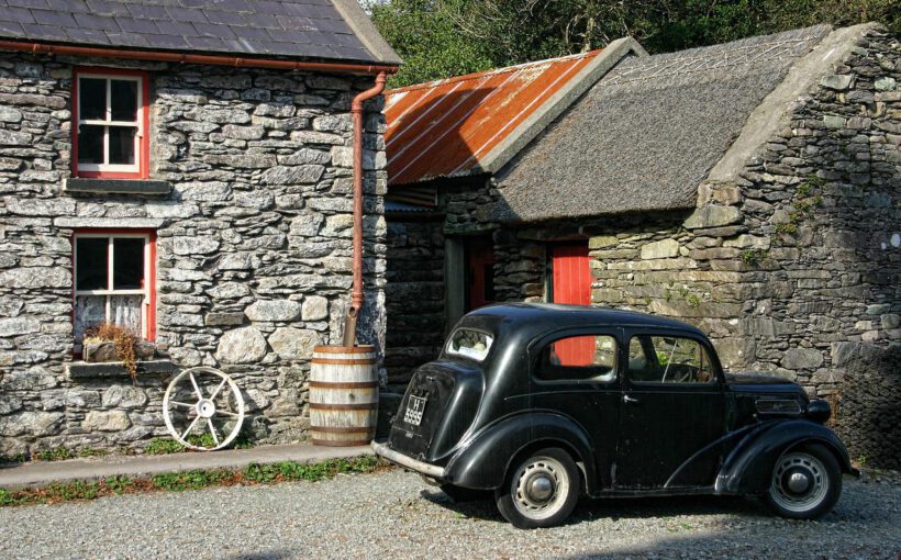 Ireland antique car